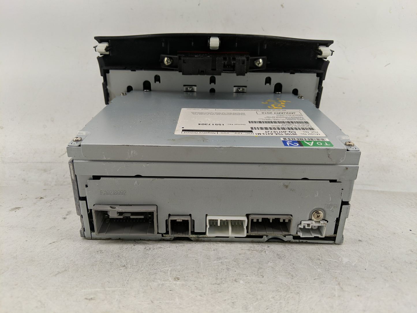 2012-2014 Honda Cr-V Radio AM FM Cd Player Receiver Replacement P/N:39100-T0A-A213-M1 Fits Fits 2012 2013 2014 OEM Used Auto