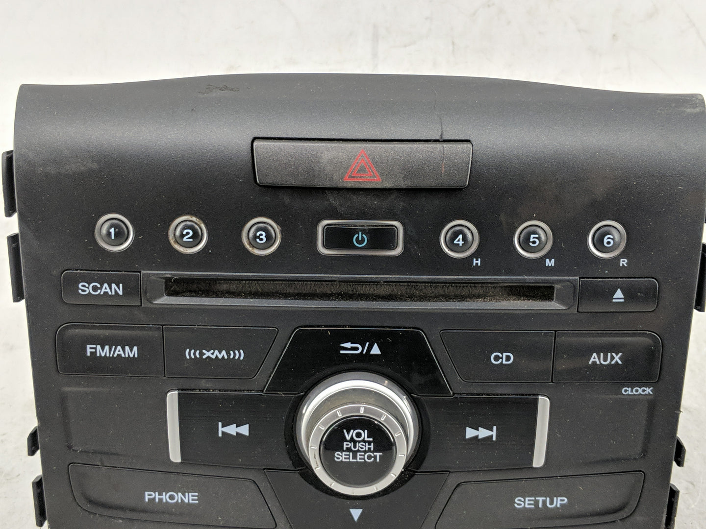 2012-2014 Honda Cr-V Radio AM FM Cd Player Receiver Replacement P/N:39100-T0A-A213-M1 Fits Fits 2012 2013 2014 OEM Used Auto