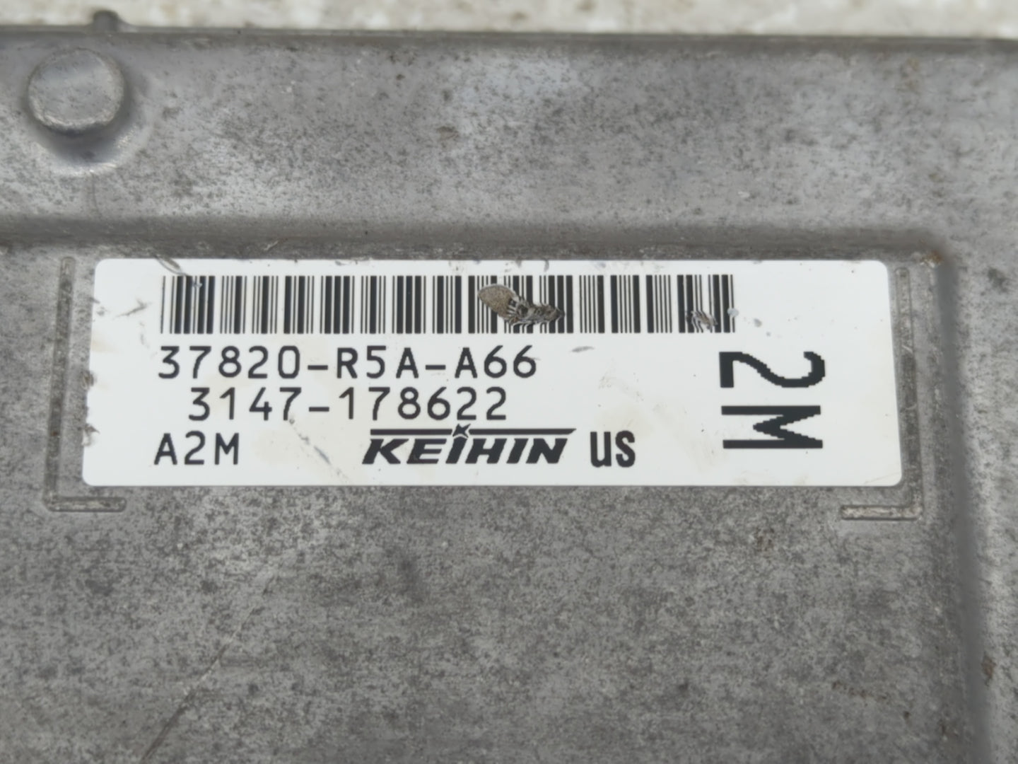 2012-2014 Honda Cr-V PCM Engine Control Computer ECU ECM PCU OEM P/N:37820-R5A-A66 Fits Fits 2012 2013 2014 OEM Used Auto Pa