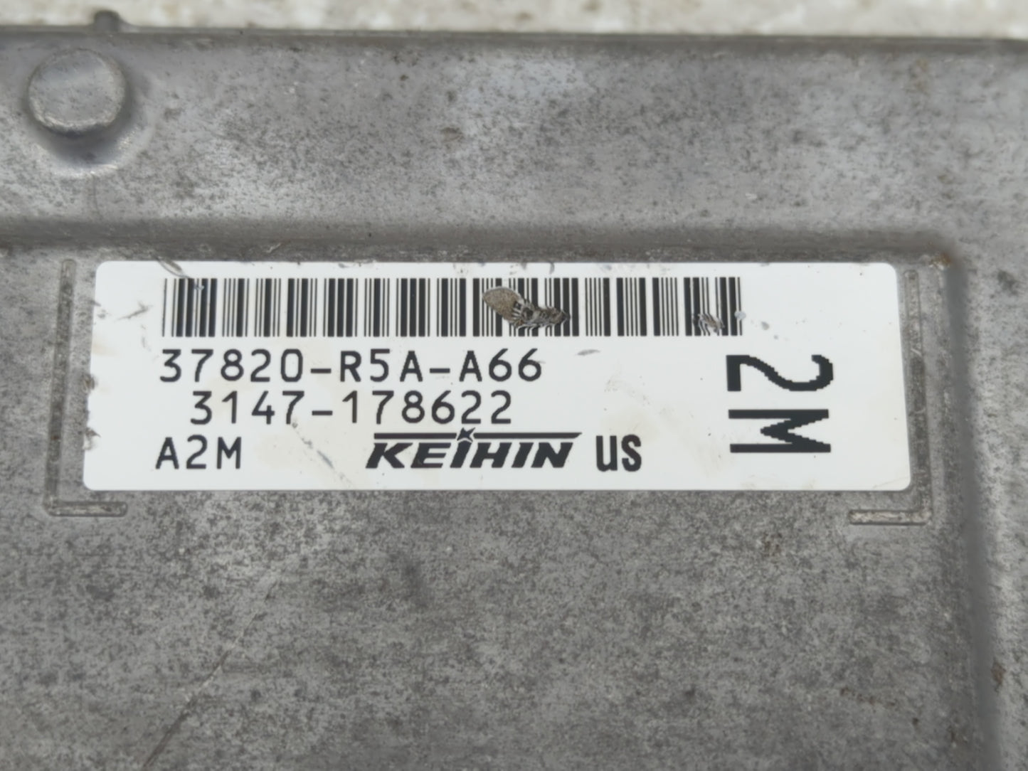 2012-2014 Honda Cr-V PCM Engine Control Computer ECU ECM PCU OEM P/N:37820-R5A-A66 Fits Fits 2012 2013 2014 OEM Used Auto Pa