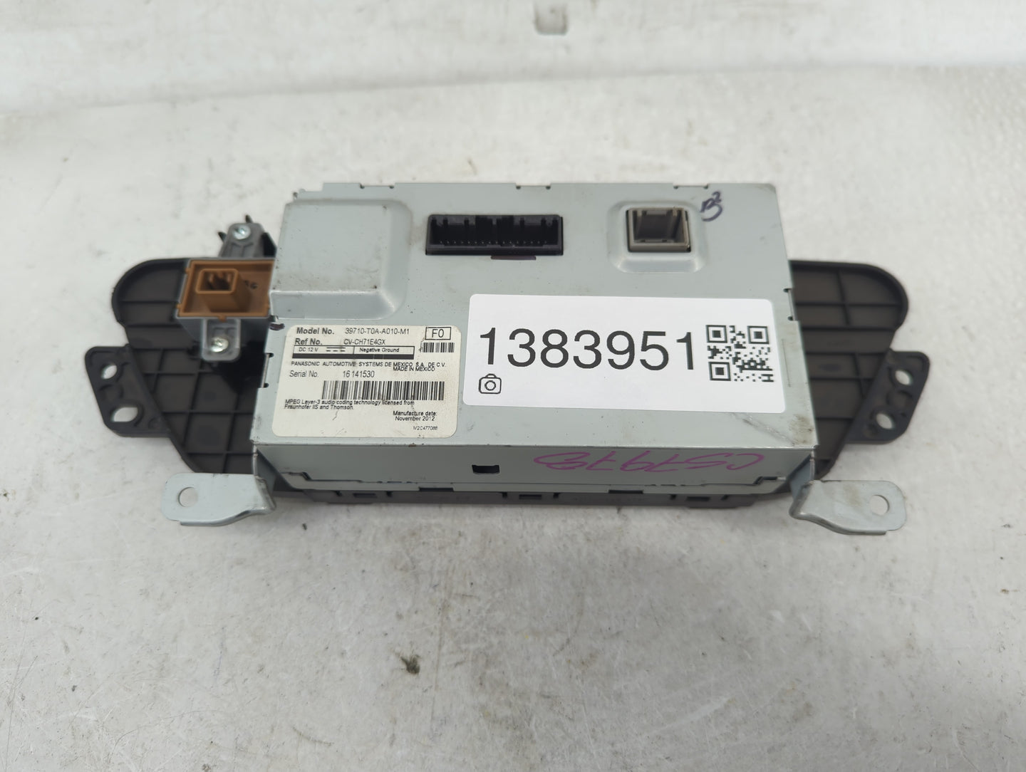 2012-2014 Honda Cr-v Information Display Screen - Oemusedautoparts1.com