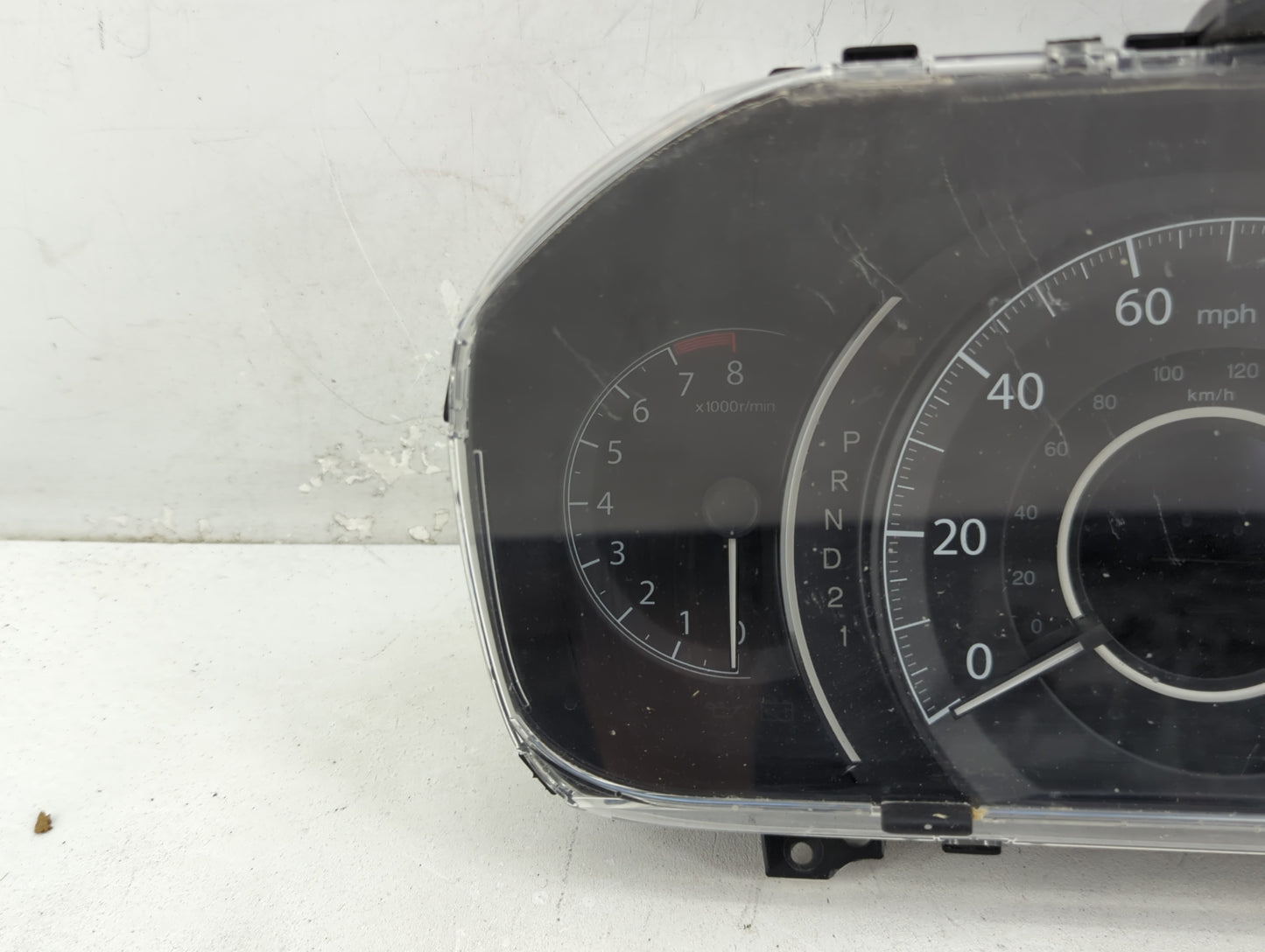 2012-2013 Honda Cr-V Instrument Cluster Speedometer Gauges P/N:78100-T0A-A312-M1 Fits Fits 2012 2013 OEM Used Auto Parts - O