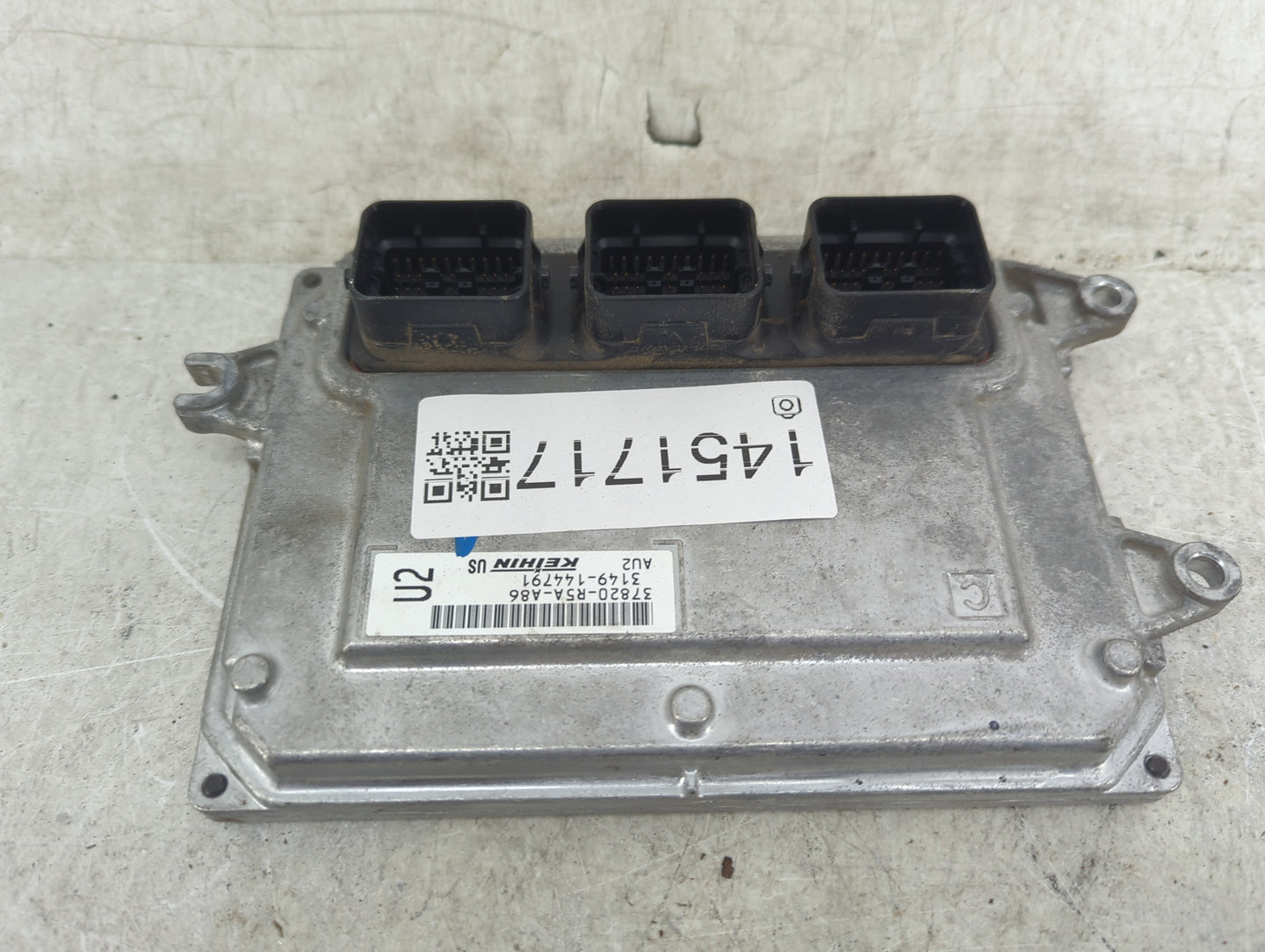 2012-2014 Honda Cr-V PCM Engine Control Computer ECU ECM PCU OEM P/N:37820-R5A-A86 Fits Fits 2012 2013 2014 OEM Used Auto Pa