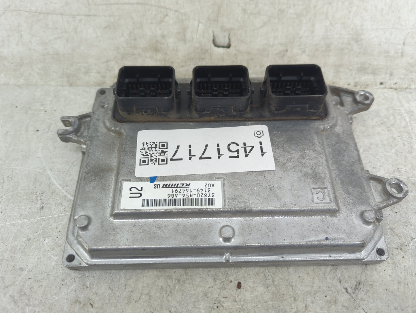 2012-2014 Honda Cr-V PCM Engine Control Computer ECU ECM PCU OEM P/N:37820-R5A-A86 Fits Fits 2012 2013 2014 OEM Used Auto Pa