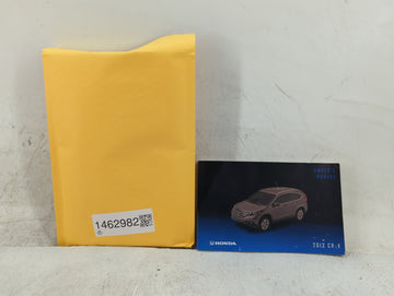 2013 Honda Cr-V Owners Manual Book Guide P/N:31T0A610 00X31-T0A-6100 OEM Used Auto Parts - Oemusedautoparts1.com