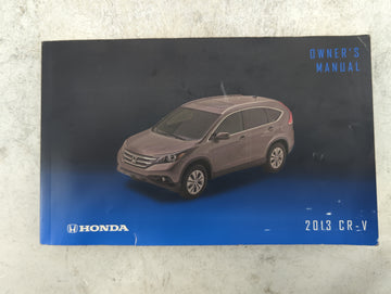 2013 Honda Cr-V Owners Manual Book Guide P/N:31T0A610 00X31-T0A-6100 OEM Used Auto Parts