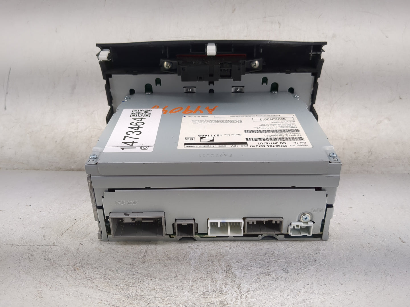 2012-2014 Honda Cr-V Radio AM FM Cd Player Receiver Replacement P/N:39100-T0A-A213-M1 CQ-JH71E7UT Fits Fits 2012 2013 2014 O