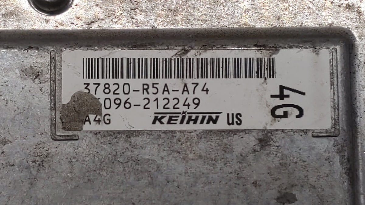 2012-2014 Honda Cr-V PCM Engine Control Computer ECU ECM PCU OEM P/N:37820-R5A-A75 37820-R5A-A74 Fits 2012 2013 2014 OEM Use
