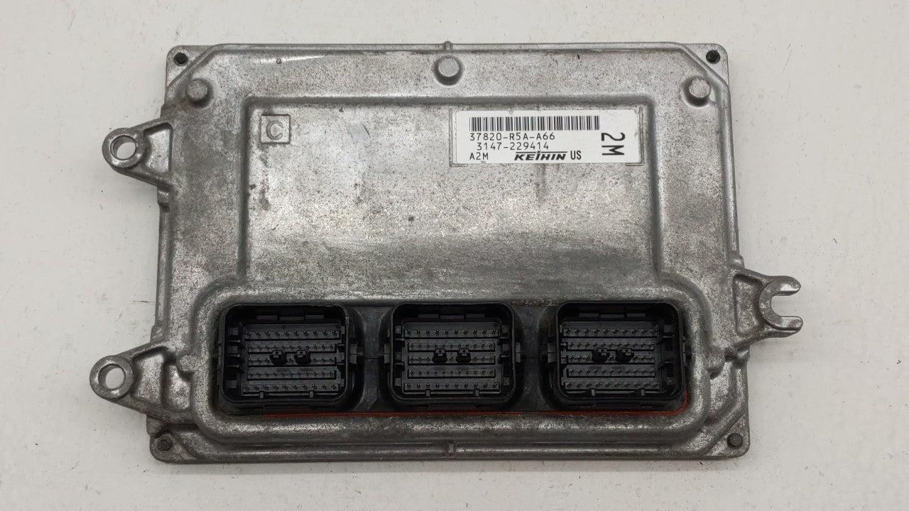 2012-2014 Honda Cr-V PCM Engine Control Computer ECU ECM PCU OEM P/N:37820-R5A-A66 37820-R5A-A64 Fits Fits 2012 2013 2014 OE