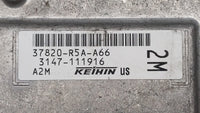 2012-2014 Honda Cr-V PCM Engine Control Computer ECU ECM PCU OEM P/N:37820-R5A-A66 37820-R5A-A64 Fits Fits 2012 2013 2014 OE