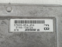 2012-2014 Honda Cr-V PCM Engine Control Computer ECU ECM PCU OEM P/N:37820-R5A-A55 37820-R5A-A56 Fits Fits 2012 2013 2014 OE