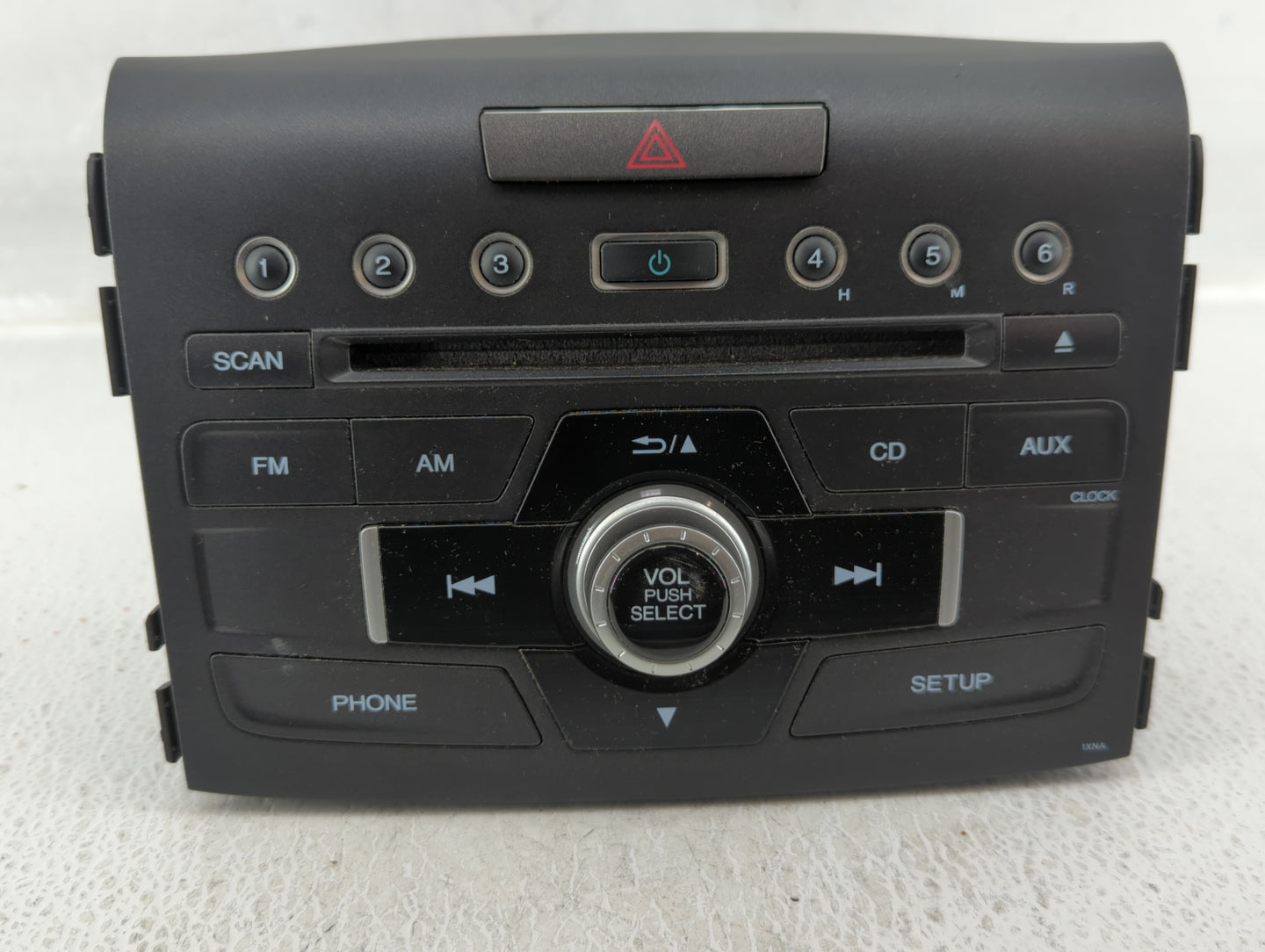 2012-2014 Honda Cr-V Radio AM FM Cd Player Receiver Replacement P/N:39100-T0A-A520-M1 Fits Fits 2012 2013 2014 OEM Used Auto