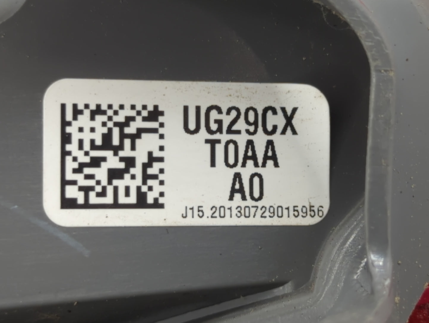 2012-2014 Honda Cr-V Tail Light Assembly Driver Left OEM P/N:UG29CXT0AAA0 Fits Fits 2012 2013 2014 OEM Used Auto Parts - Oem