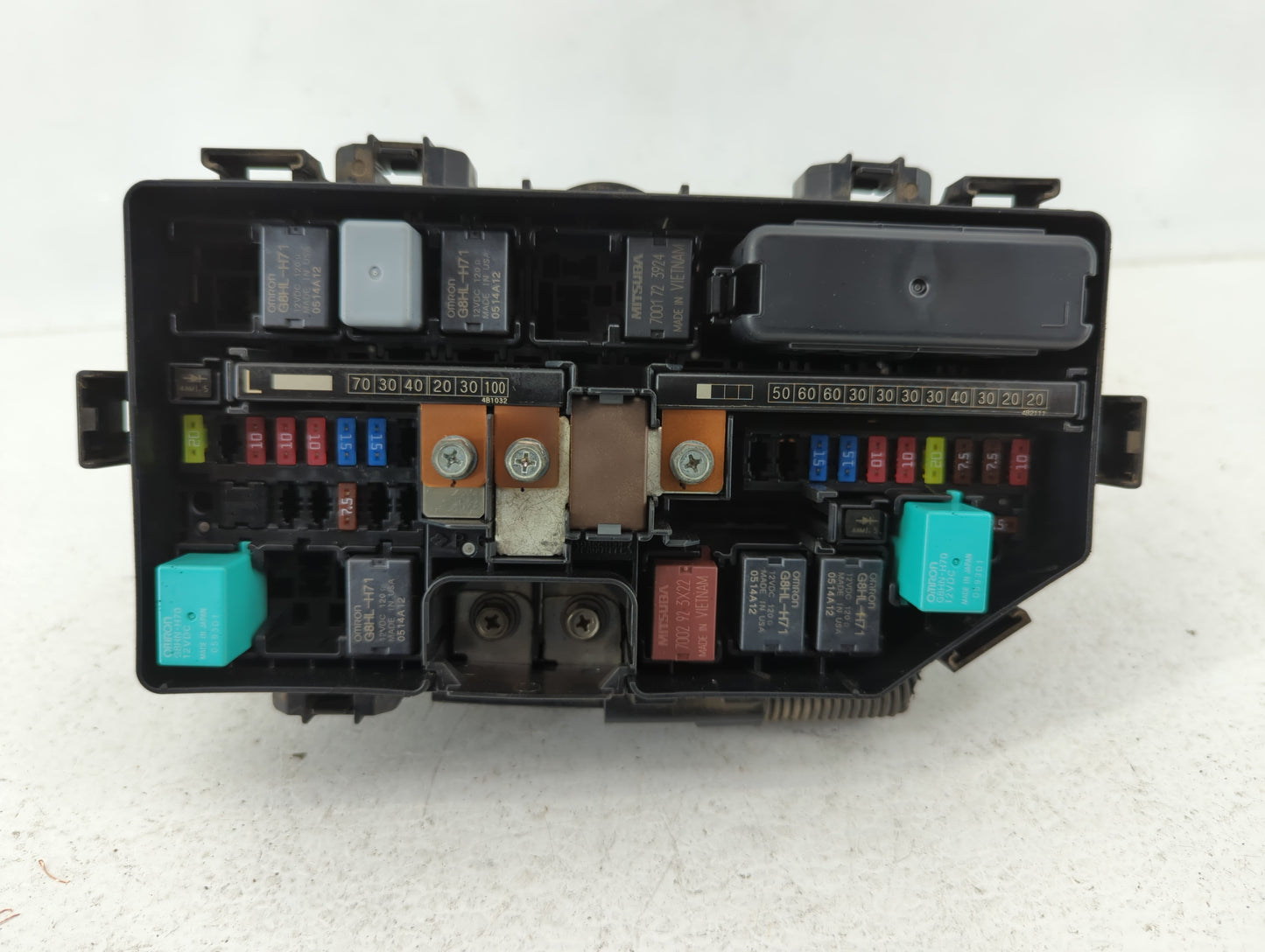 2012-2014 Honda Cr-V Fusebox Fuse Box Panel Relay Module P/N:191R110RX1 T0A A011 A0 Fits Fits 2012 2013 2014 OEM Used Auto P