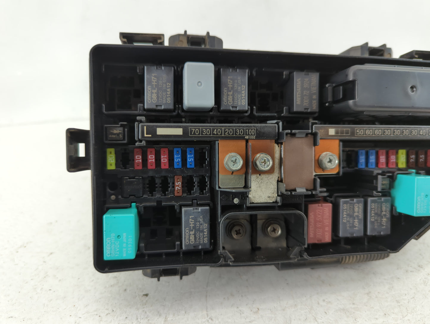 2012-2014 Honda Cr-V Fusebox Fuse Box Panel Relay Module P/N:191R110RX1 T0A A011 A0 Fits Fits 2012 2013 2014 OEM Used Auto P
