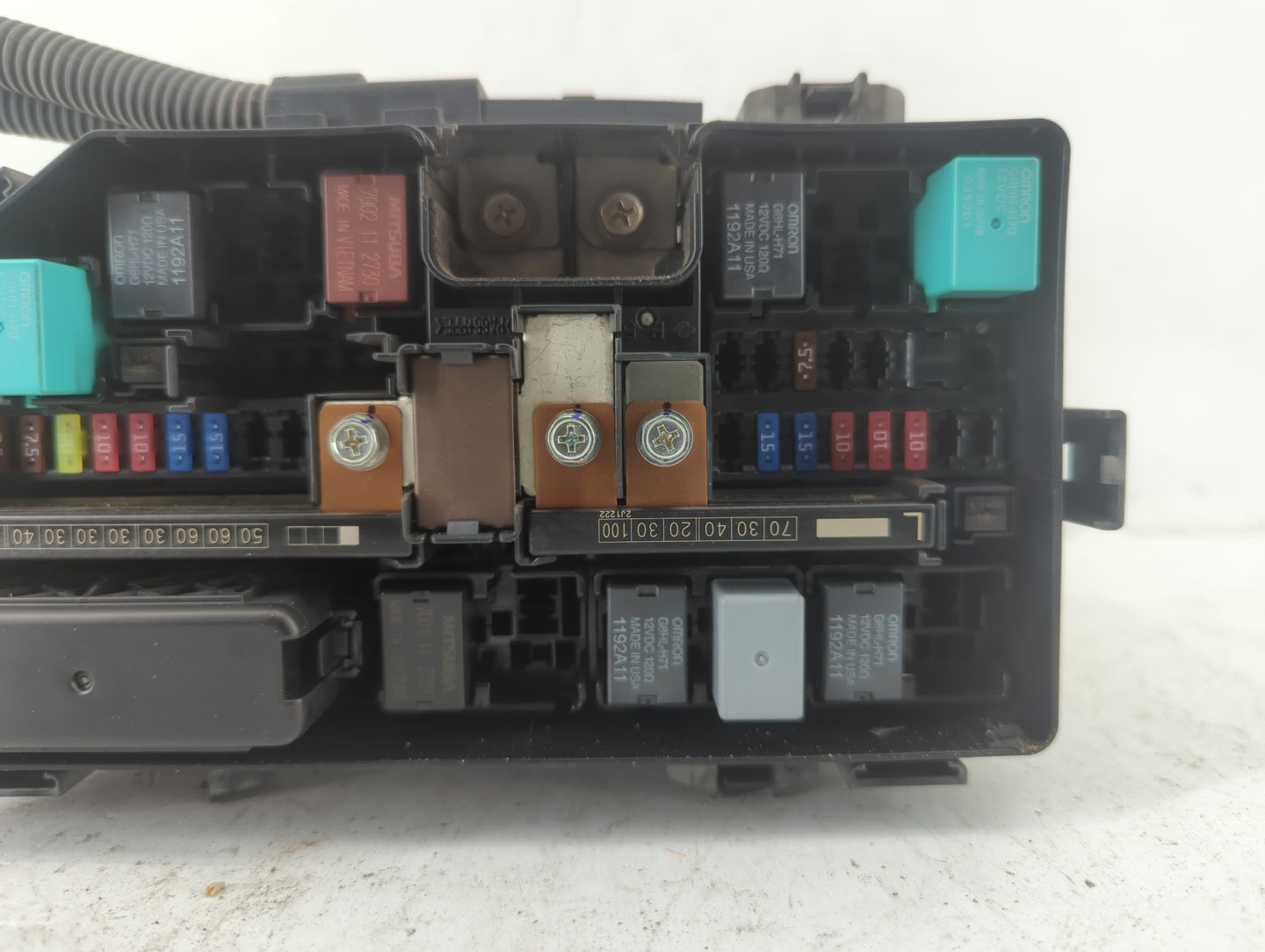 2012-2014 Honda Cr-V Fusebox Fuse Box Panel Relay Module P/N:121207 T0A A011 A0, 191R209660 Fits Fits 2012 2013 2014 OEM Use