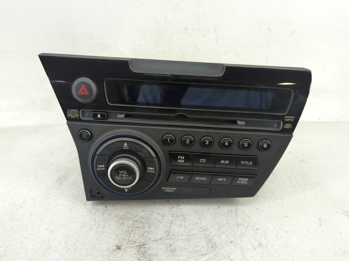 2013-2015 Honda Cr-Z Radio AM FM Cd Player Receiver Replacement P/N:39100-SZT-A22 PH-3307, 276-0866-38 Fits Fits 2013 2014 2