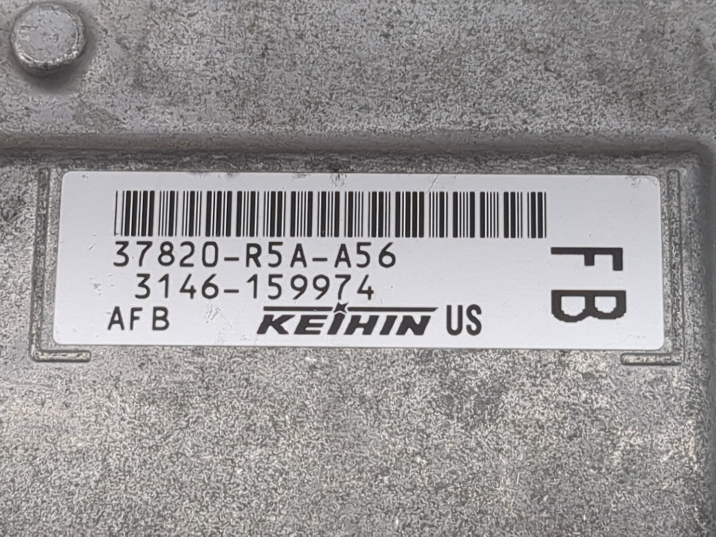 2013 Honda Crv PCM Engine Control Computer ECU ECM PCU OEM P/N:37820-R5A-A56 Fits Fits 2012 2014 OEM Used Auto Parts - Oemus