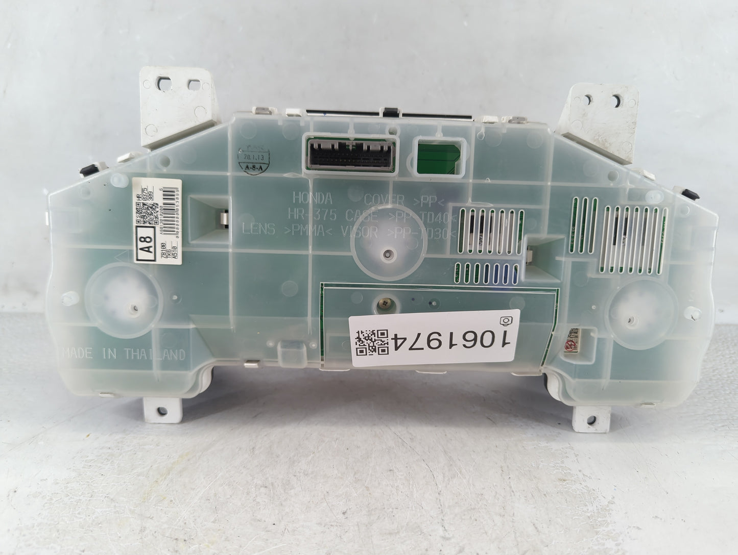 2011-2013 Honda Fit Instrument Cluster Speedometer Gauges P/N:78100 TK6 A510 Fits Fits 2011 2012 2013 OEM Used Auto Parts - 