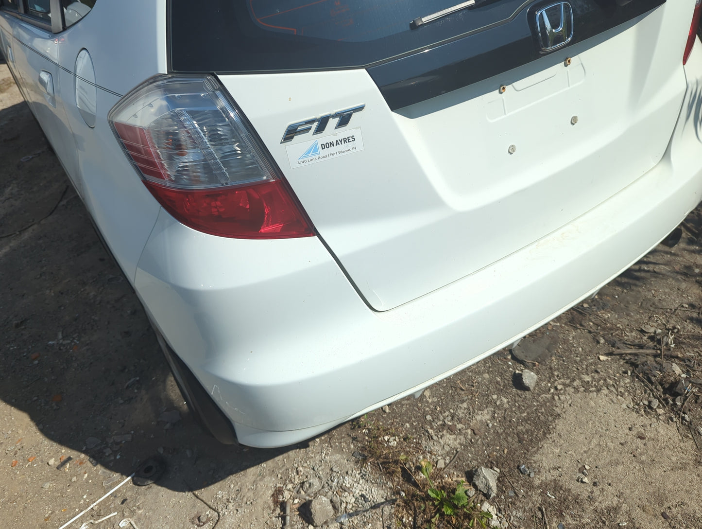 2009-2014 Honda Fit Rear Bumper Assembly Oem - Oemusedautoparts1.com