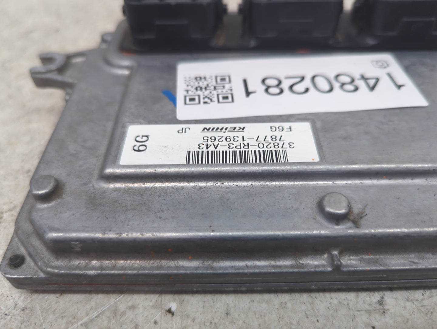 2011-2014 Honda Fit PCM Engine Control Computer ECU ECM PCU OEM P/N:37820-RP3-A43 7877-139265 Fits Fits 2011 2012 2013 2014 
