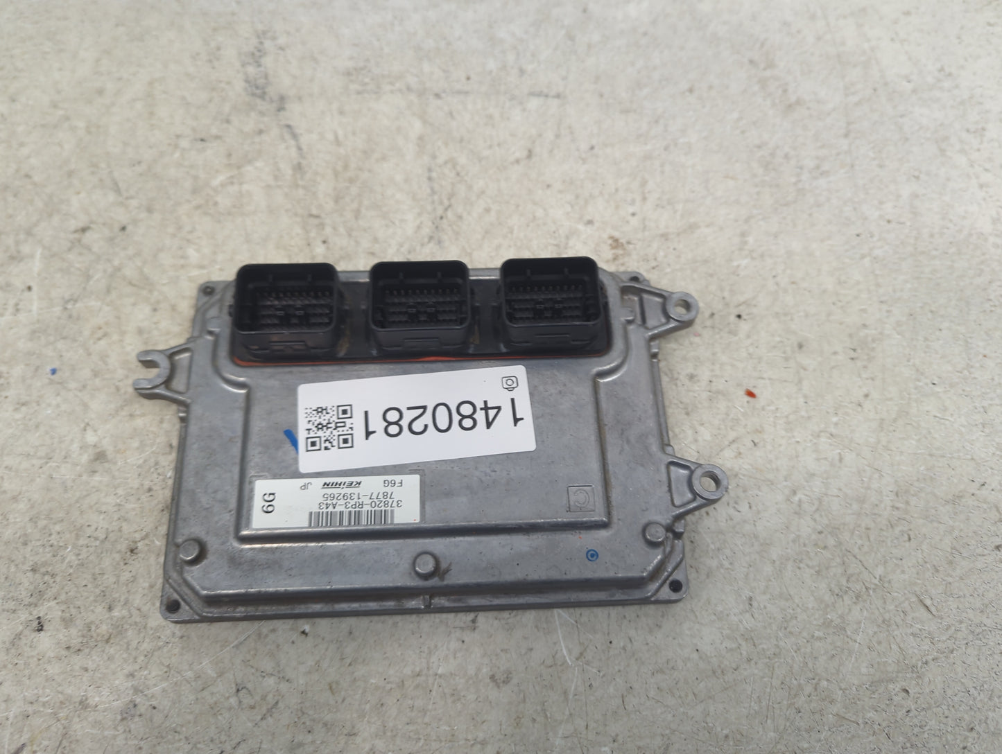 2011-2014 Honda Fit PCM Engine Control Computer ECU ECM PCU OEM P/N:37820-RP3-A43 7877-139265 Fits Fits 2011 2012 2013 2014 