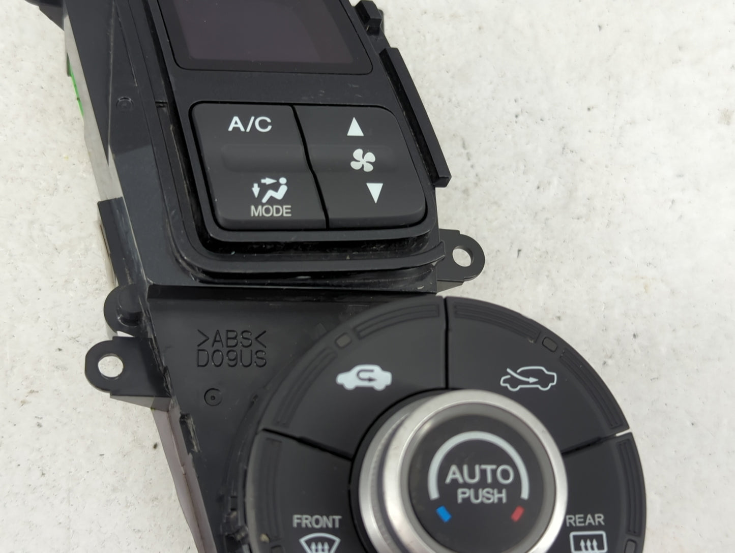 2012-2014 Honda Insight Climate Control Module Temperature AC/Heater Replacement Fits Fits 2012 2013 2014 OEM Used Auto Part
