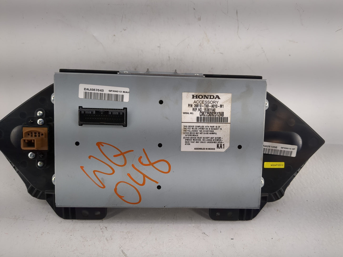 2011-2013 Honda Odyssey Information Display Screen - Oemusedautoparts1.com