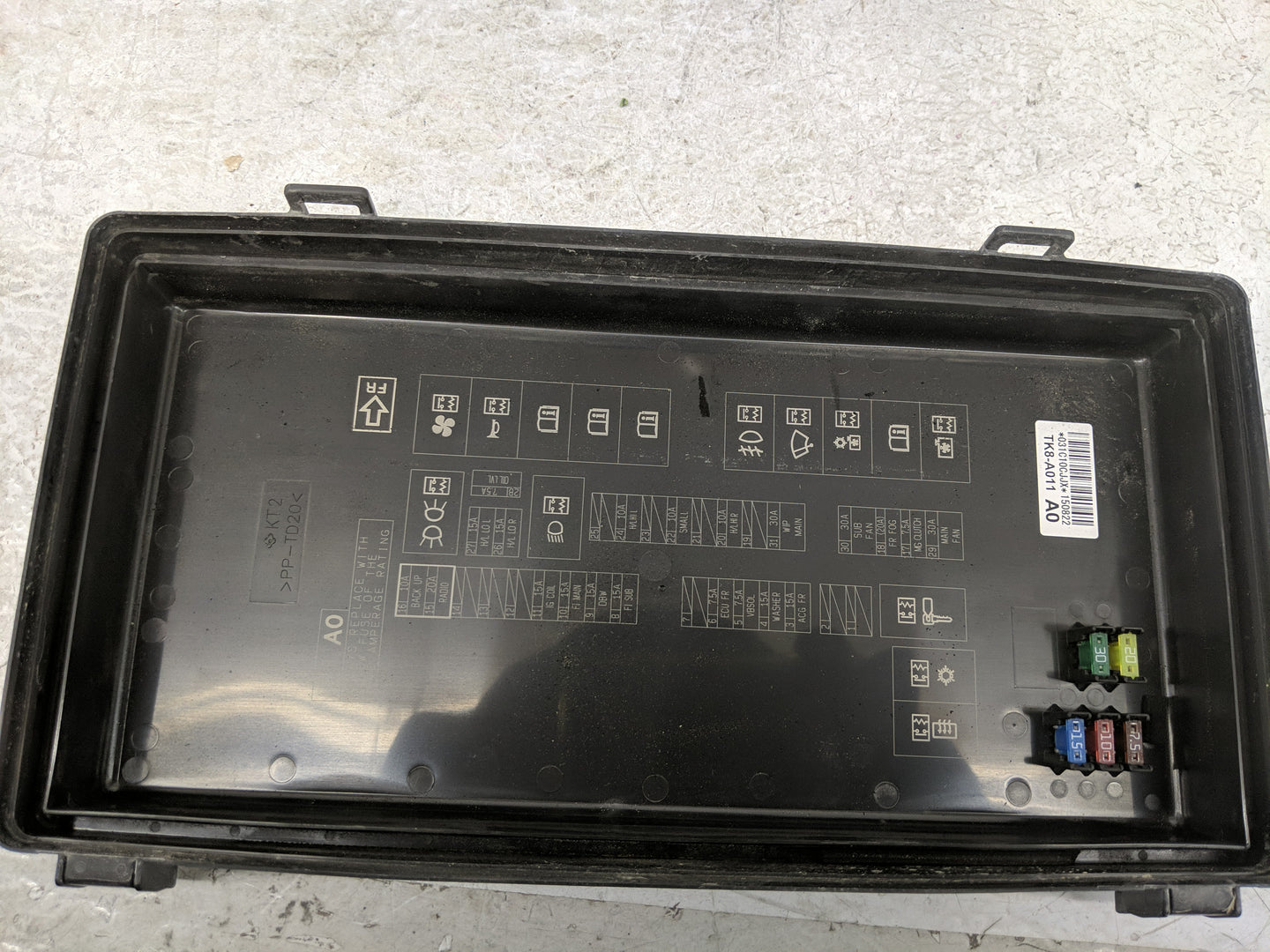 2011-2017 Honda Odyssey Fusebox Fuse Box Panel Relay Module Fits Fits 2011 2013 2014 2015 2016 2017 OEM Used Auto Parts - Oe