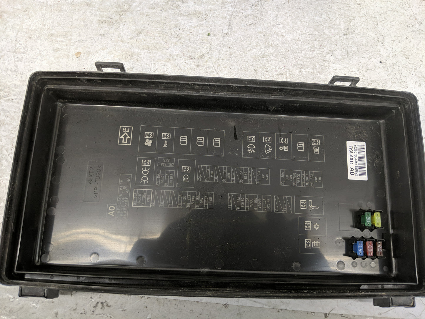 2011-2017 Honda Odyssey Fusebox Fuse Box Panel Relay Module Fits Fits 2011 2013 2014 2015 2016 2017 OEM Used Auto Parts - Oe