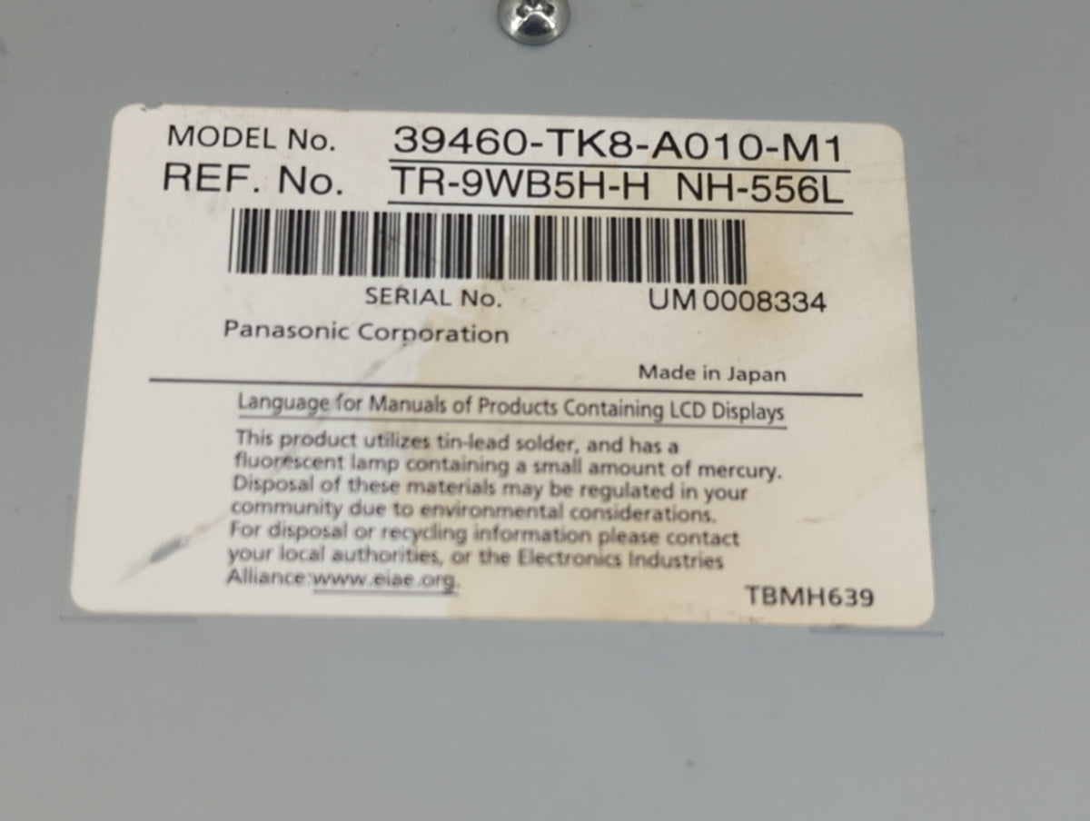 2011-2013 Honda Odyssey Information Radio Display Screen 1293580 - Oemusedautoparts1.com