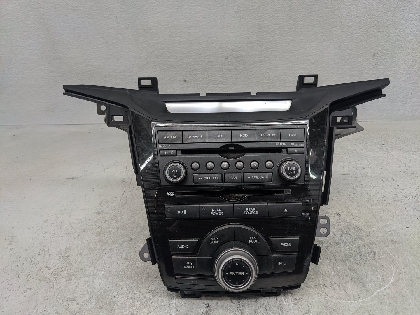 2011-2013 Honda Odyssey Radio AM FM Cd Player Receiver Replacement P/N:39101-TK8-A630-M2 39101-TK8-A830-M2 Fits OEM Used Aut