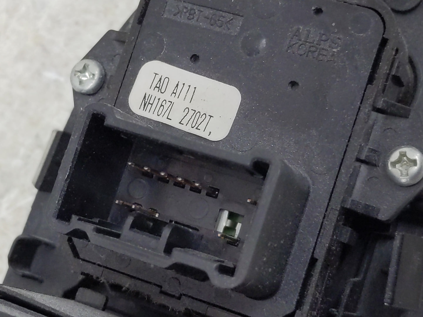 2011-2013 Honda Odyssey Master Power Window Switch Replacement Driver Side Left Fits Fits 2011 2012 2013 OEM Used Auto Parts