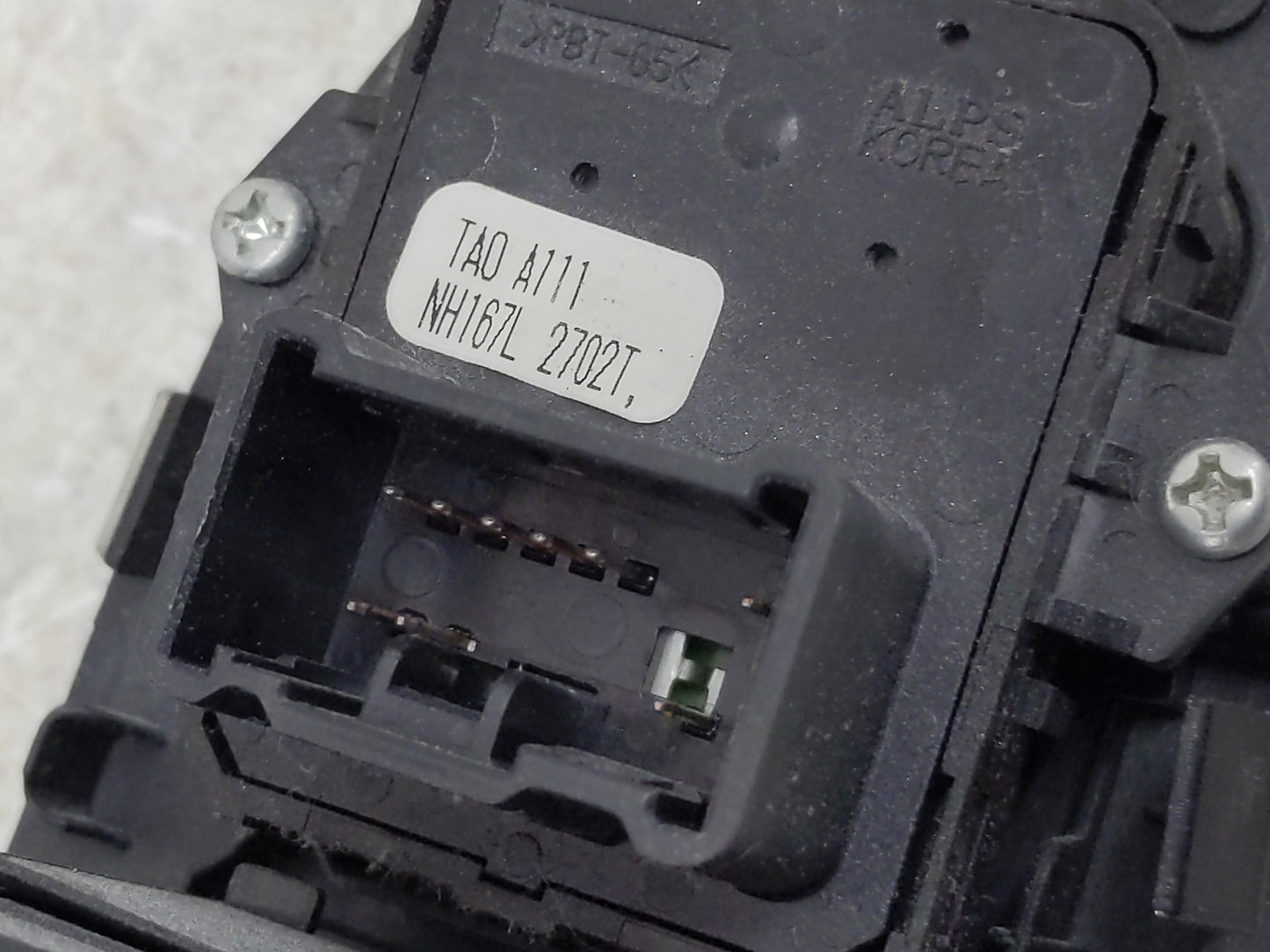 2011-2013 Honda Odyssey Master Power Window Switch Replacement Driver Side Left Fits Fits 2011 2012 2013 OEM Used Auto Parts