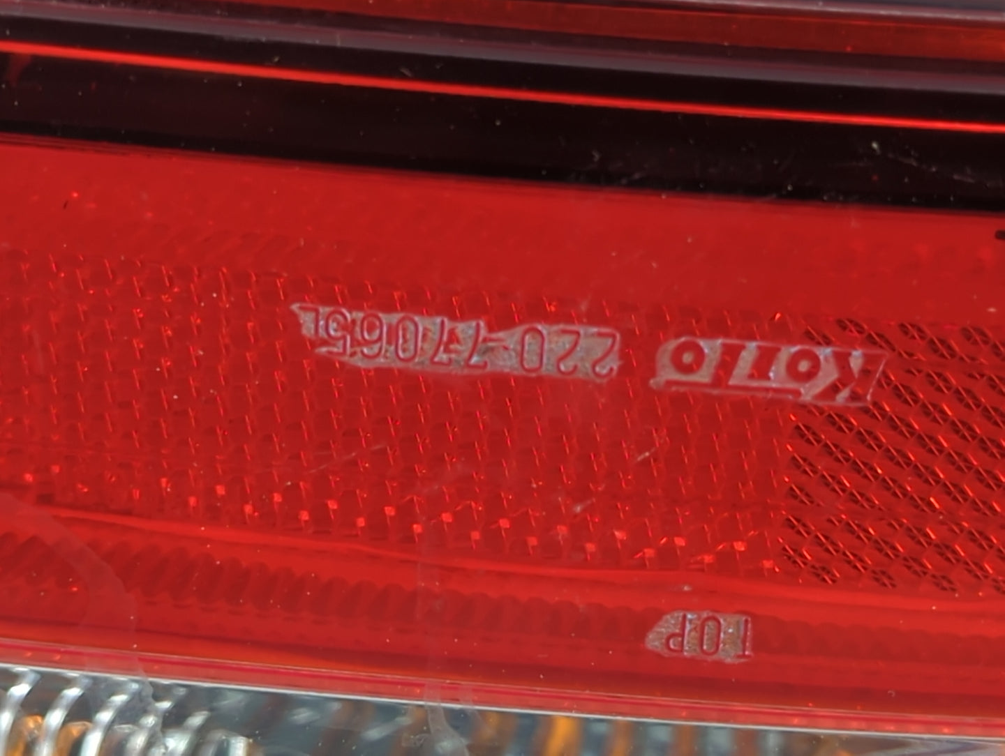 2011-2013 Honda Odyssey Tail Light Assembly Driver Left OEM Fits Fits 2011 2012 2013 OEM Used Auto Parts - Oemusedautoparts1