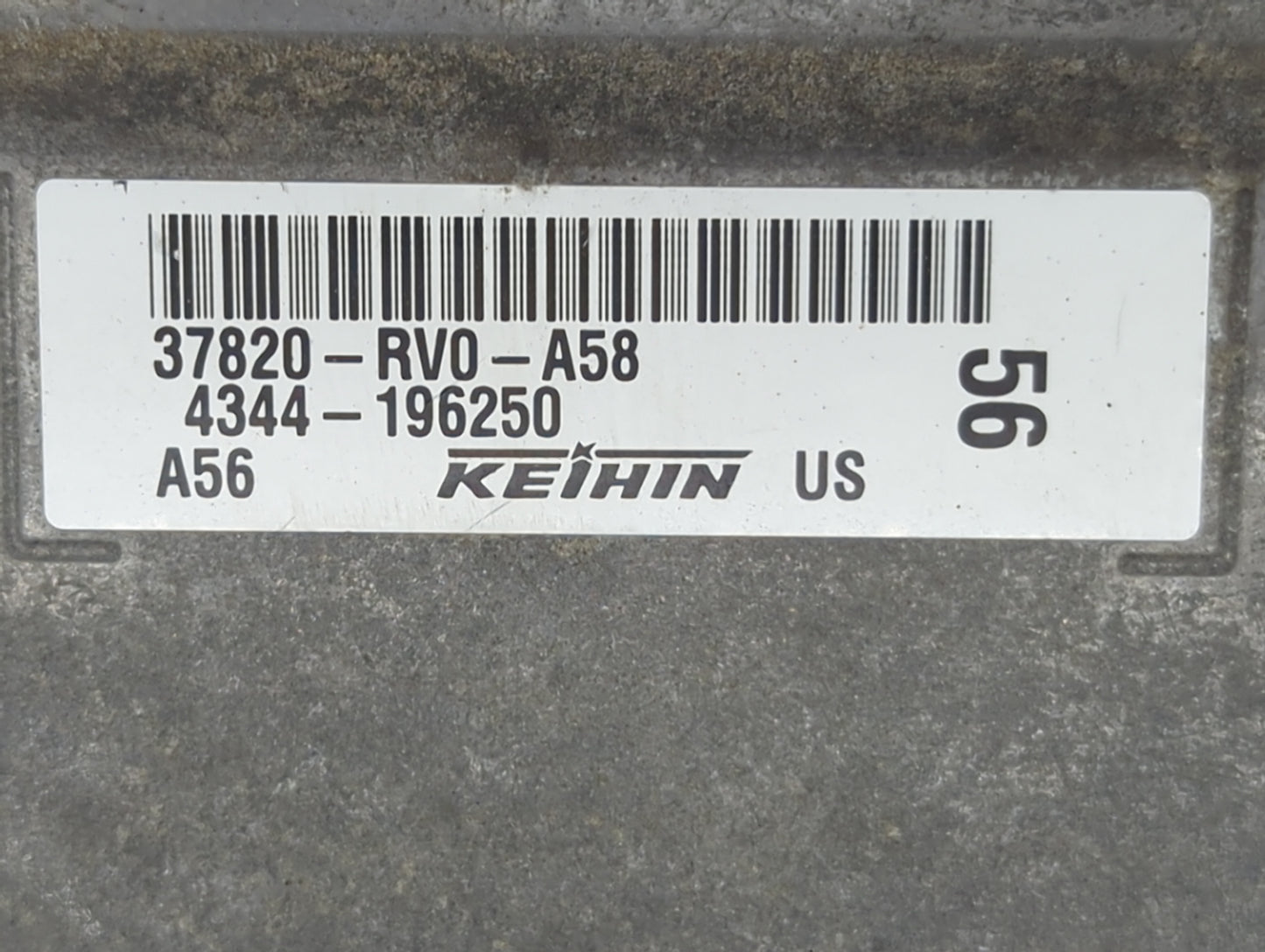 2011-2013 Honda Odyssey PCM Engine Control Computer ECU ECM PCU OEM P/N:37820-RV0-A58 4344-196250 Fits Fits 2011 2013 OEM Us