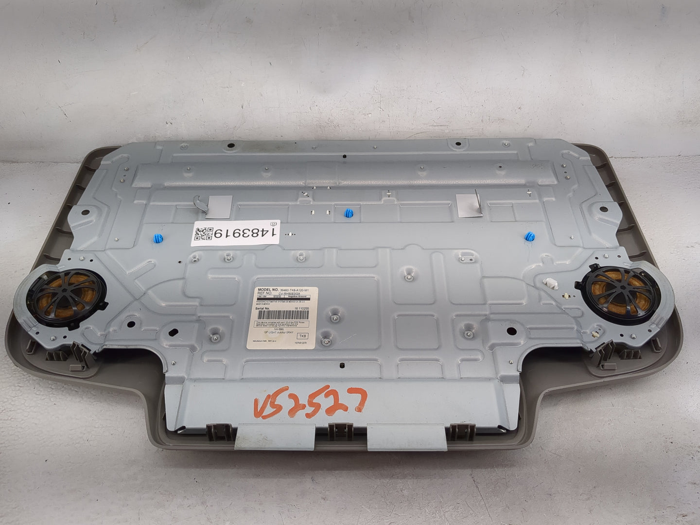 2013 Honda Odyssey Overhead Roof Console Interior Dome Light - Oemusedautoparts1.com