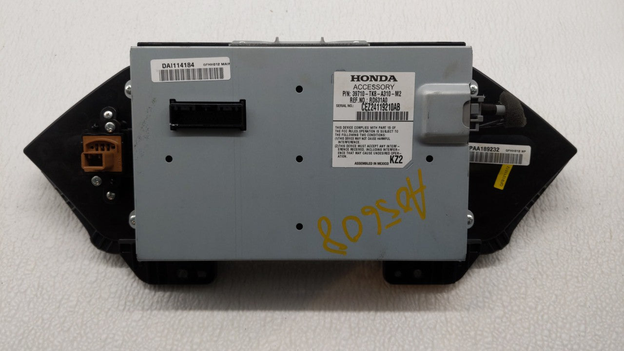 2011-2013 Honda Odyssey Information Display Screen - Oemusedautoparts1.com