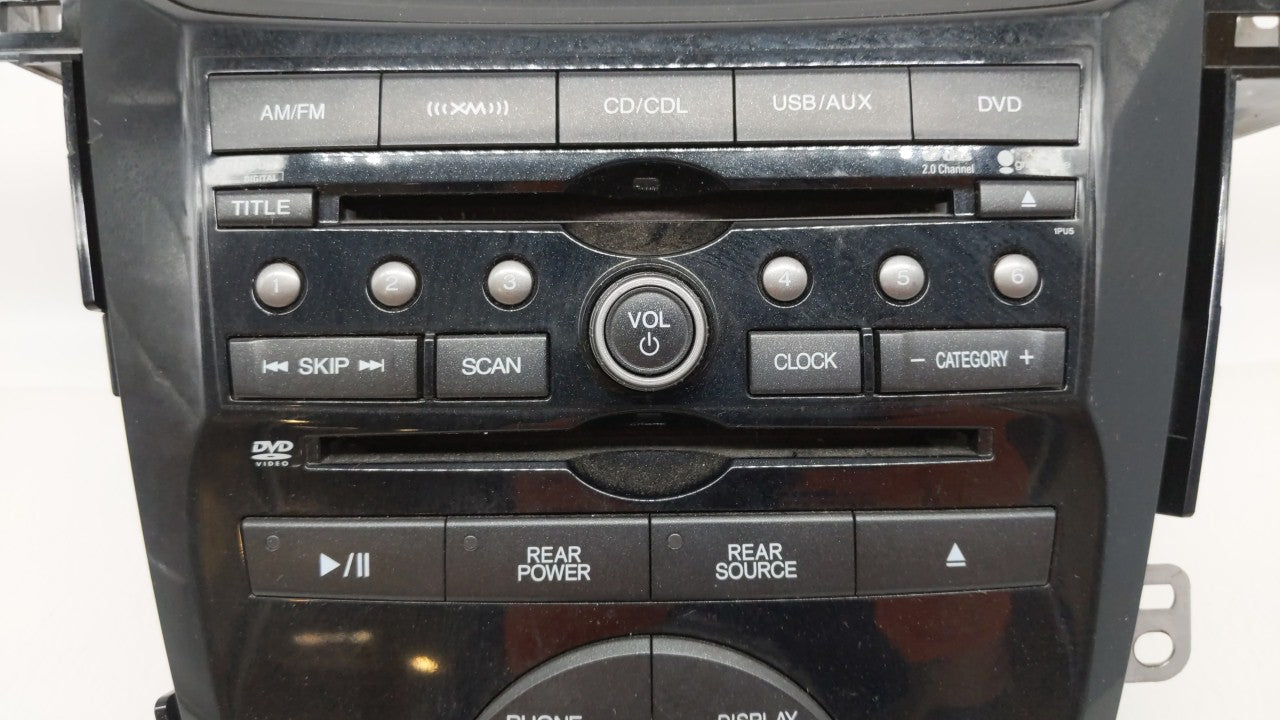 2011-2013 Honda Odyssey Radio AM FM Cd Player Receiver Replacement P/N:39100-TK8-A420 Fits Fits 2011 2012 2013 OEM Used Auto