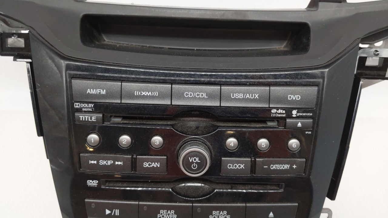 2011-2013 Honda Odyssey Radio AM FM Cd Player Receiver Replacement P/N:39100-TK8-A420 Fits Fits 2011 2012 2013 OEM Used Auto