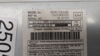 2011-2013 Honda Odyssey Radio AM FM Cd Player Receiver Replacement P/N:39100-TK8-A420 Fits Fits 2011 2012 2013 OEM Used Auto
