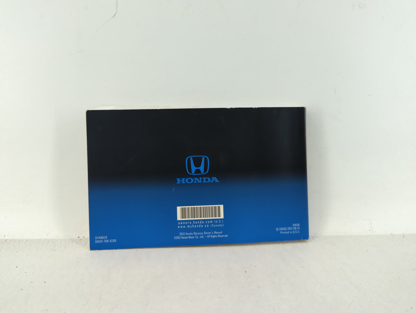 2013 Honda Odyssey Owners Manual Book Guide OEM Used Auto Parts - Oemusedautoparts1.com