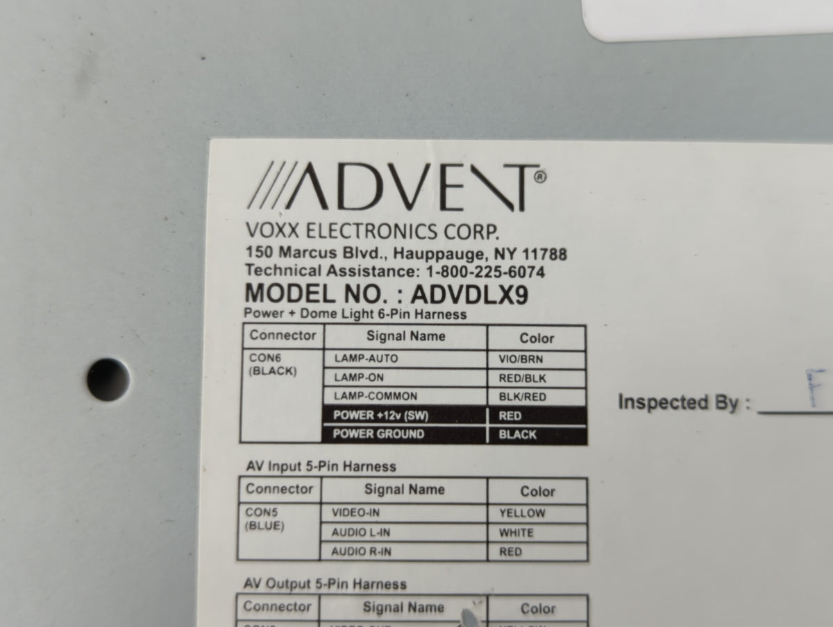 2013 Honda Odyssey Information Radio Display Screen - Oemusedautoparts1.com