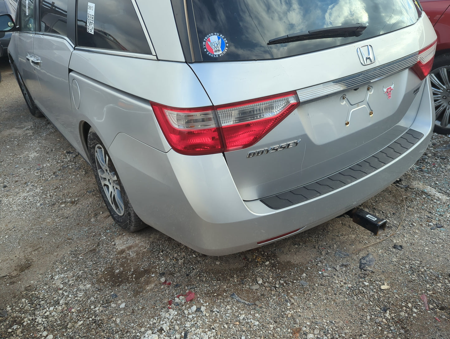 2011-2017 Honda Odyssey Rear Bumper Assembly Oem 5001573 - Oemusedautoparts1.com