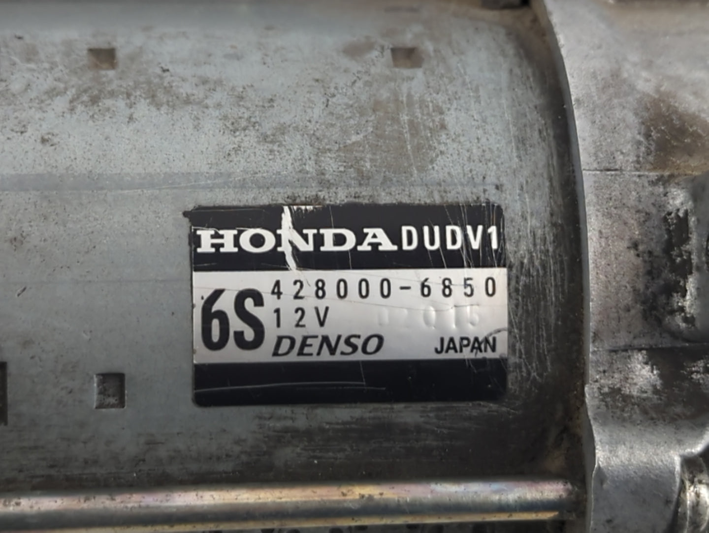 2011-2013 Honda Odyssey Car Starter Motor Solenoid OEM P/N:428000-6850 Fits Fits 2009 2010 2011 2012 2013 OEM Used Auto Part