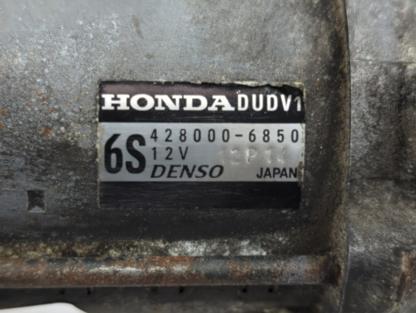 2011-2013 Honda Odyssey Car Starter Motor Solenoid OEM P/N:428000-6850 Fits Fits 2009 2010 2011 2012 2013 OEM Used Auto Part