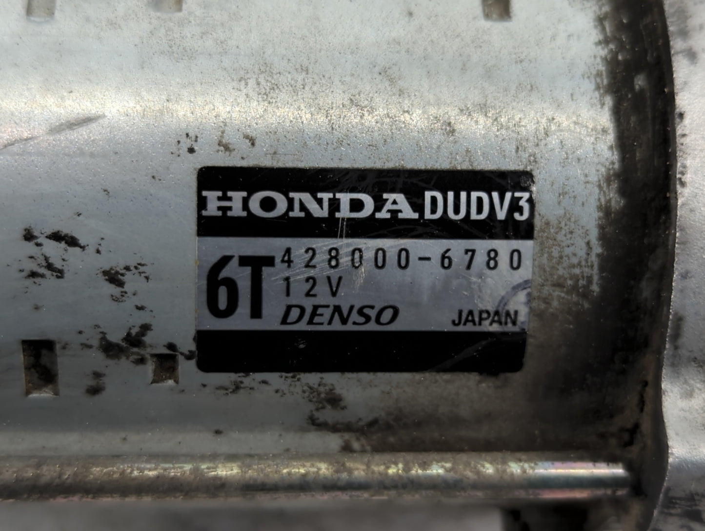 2011-2013 Honda Odyssey Car Starter Motor Solenoid OEM P/N:428000-6780 Fits Fits 2010 2011 2012 2013 OEM Used Auto Parts - O
