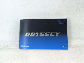 2013 Honda Odyssey Owners Manual Book Guide P/N:0MX31-TK8-6220 31TK8622 OEM Used Auto Parts