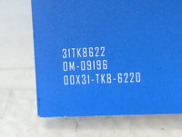 2013 Honda Odyssey Owners Manual Book Guide P/N:0MX31-TK8-6220 31TK8622 OEM Used Auto Parts - Oemusedautoparts1.com