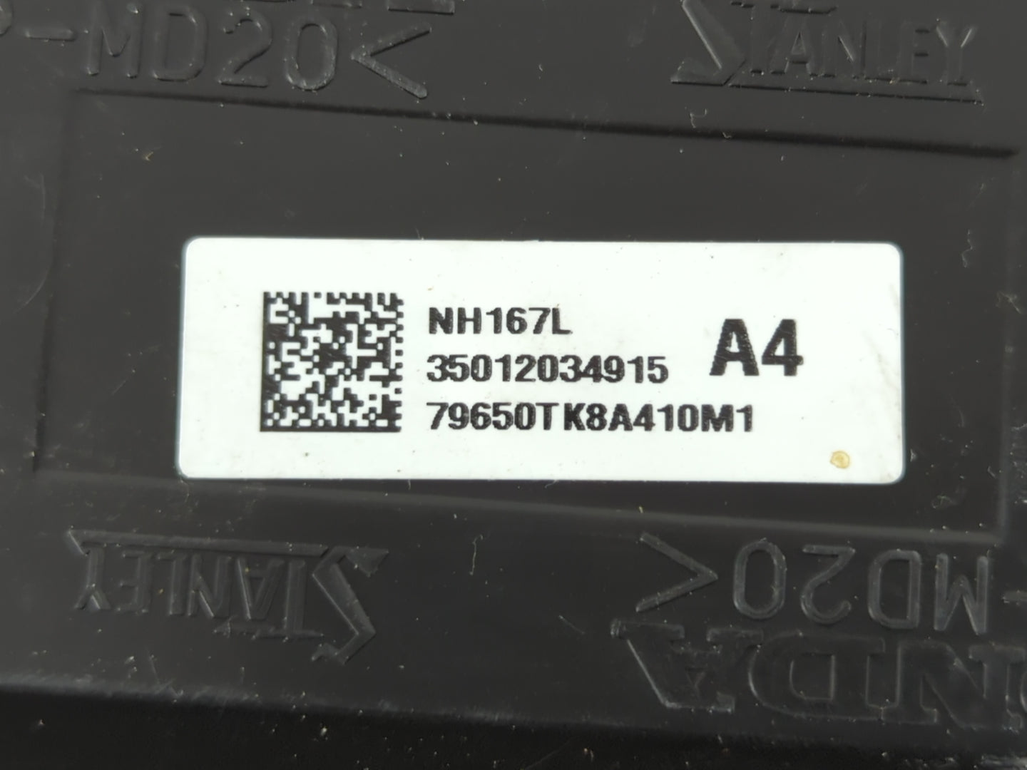 2011-2017 Honda Odyssey Climate Control Module Temperature AC/Heater Replacement P/N:35012034915 NH167L Fits OEM Used Auto P